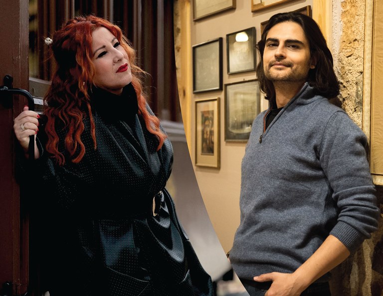 Η Έρρικα Πατρικίου και ο Γιάννης Λεκόπουλος στο Μπαράκι της Διδότου -  MusicCorner.gr
